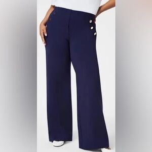 SPANX The Perfect Pant, Button Wide Leg
Lapis Blue / Regular / XS